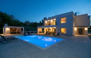 Piscine chauffée