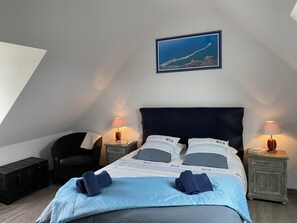 1 soverom, strykejern/-brett, wi-fi (inkludert) og sengetøy