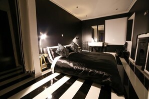 Soundproofing, iron/ironing board, travel cot, free WiFi