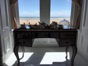 Soundproofing, iron/ironing board, travel cot, free WiFi