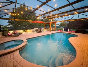 Piscine chauffée