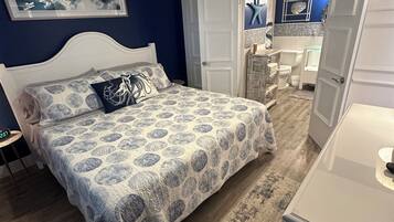 1 多间卧室、熨斗/熨衣板、免费 WiFi、床单