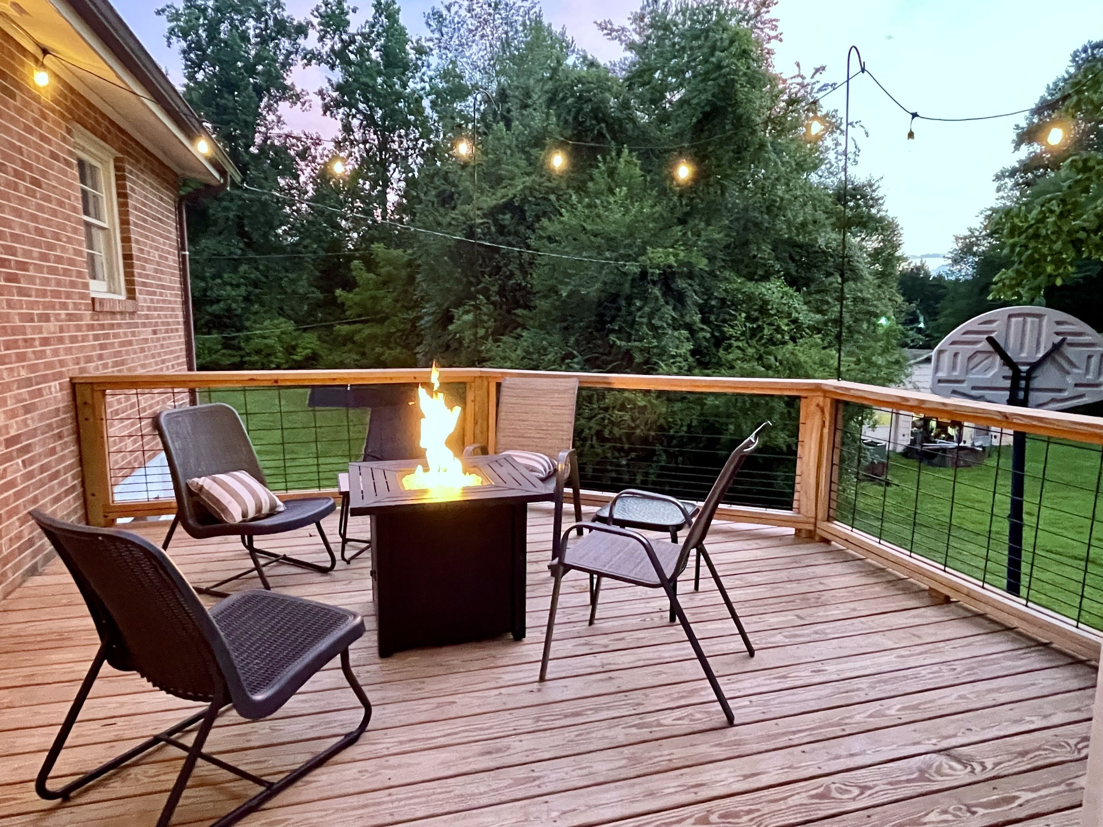 Opções para refeição ao ar livre