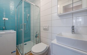 Shower, hair dryer