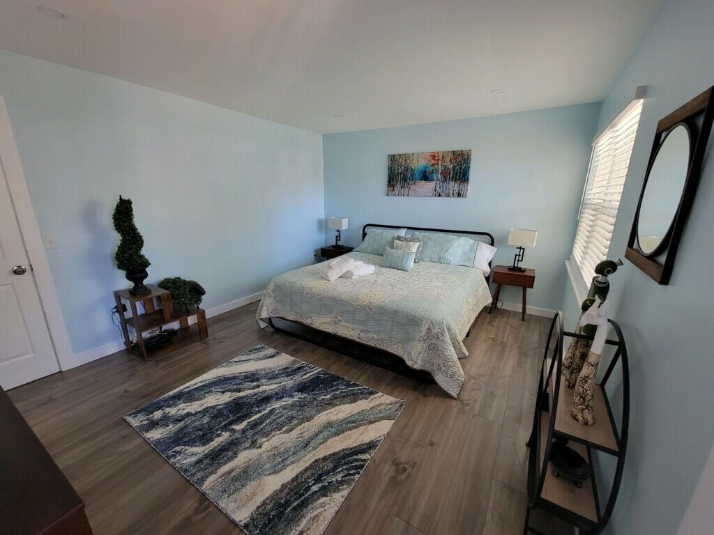 2 bedrooms, desk, iron/ironing board, free WiFi