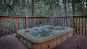 Cabin, 2 Bedrooms | Private spa tub - The Bear's Creek Retreat by Escape to Blue Ridge (Blue Ridge)