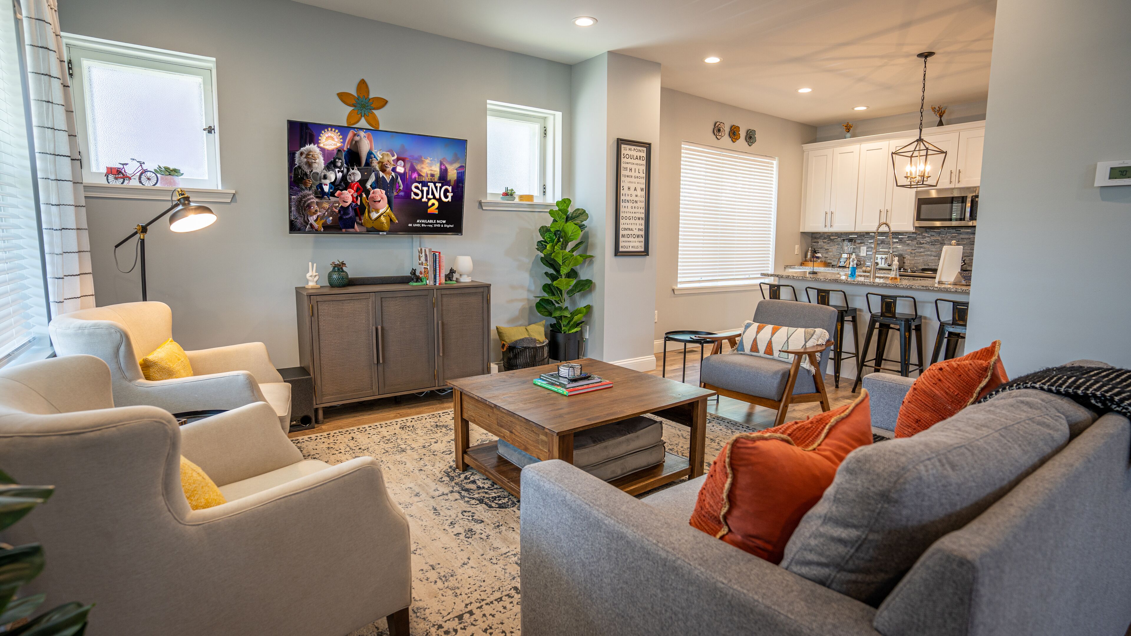 Amazing Brick Home Minutes From Local Attractions