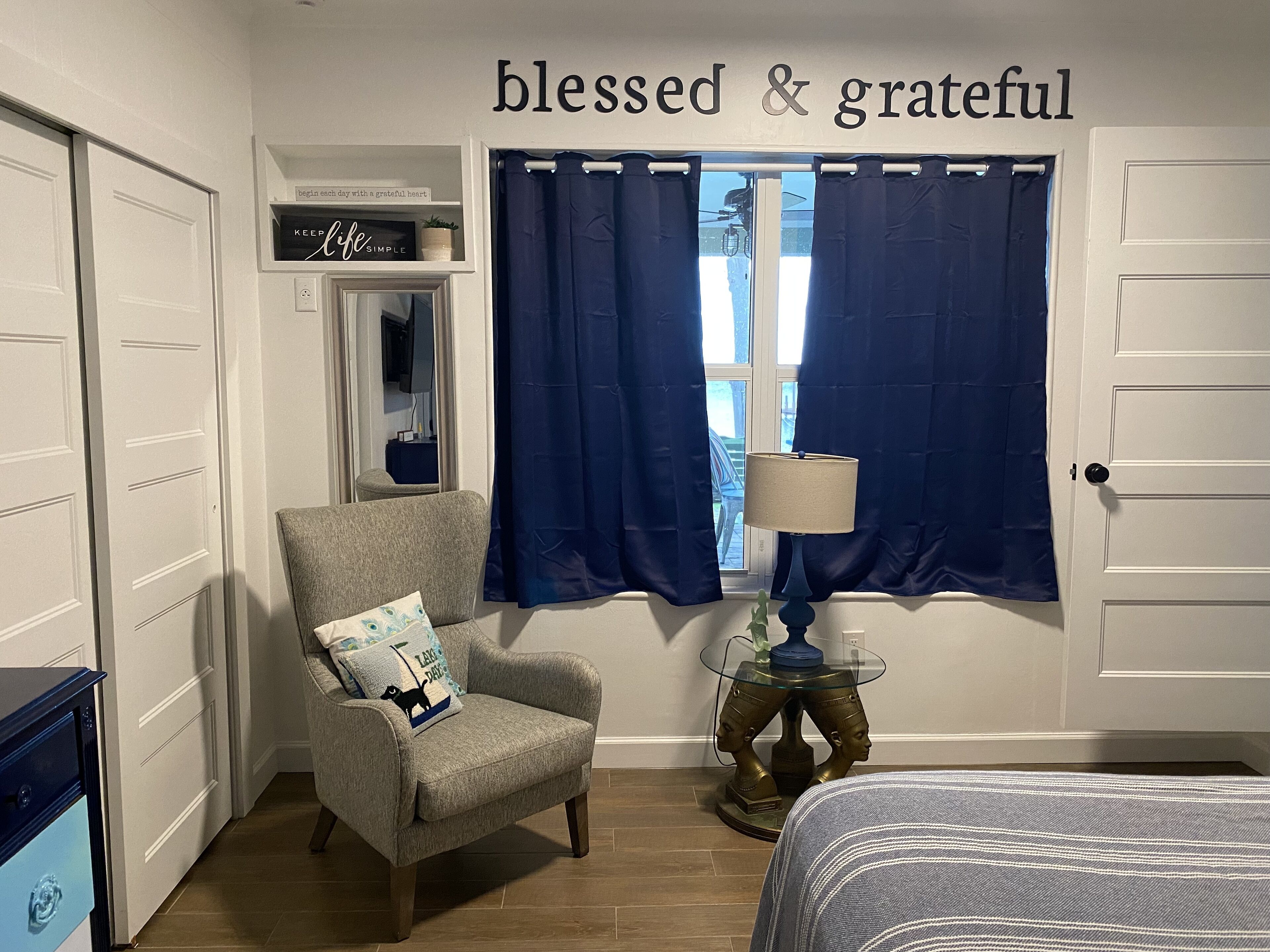 Newly Renovated Lake June home with spectacular sunsets, dock  and private beach