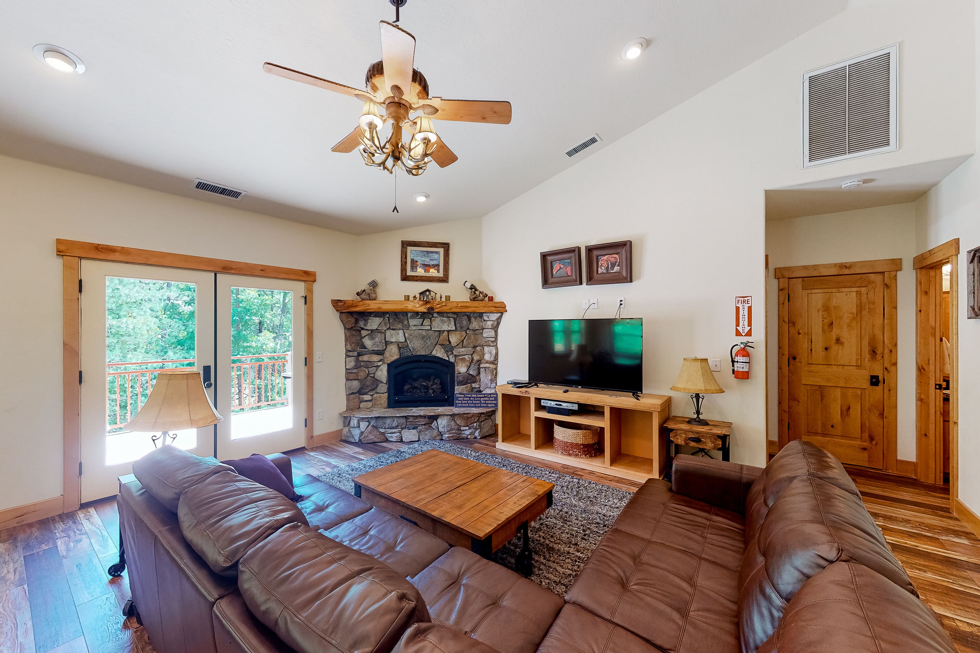 Huge home with indoor basketball court, pool table, boat slip, fireplace & patio