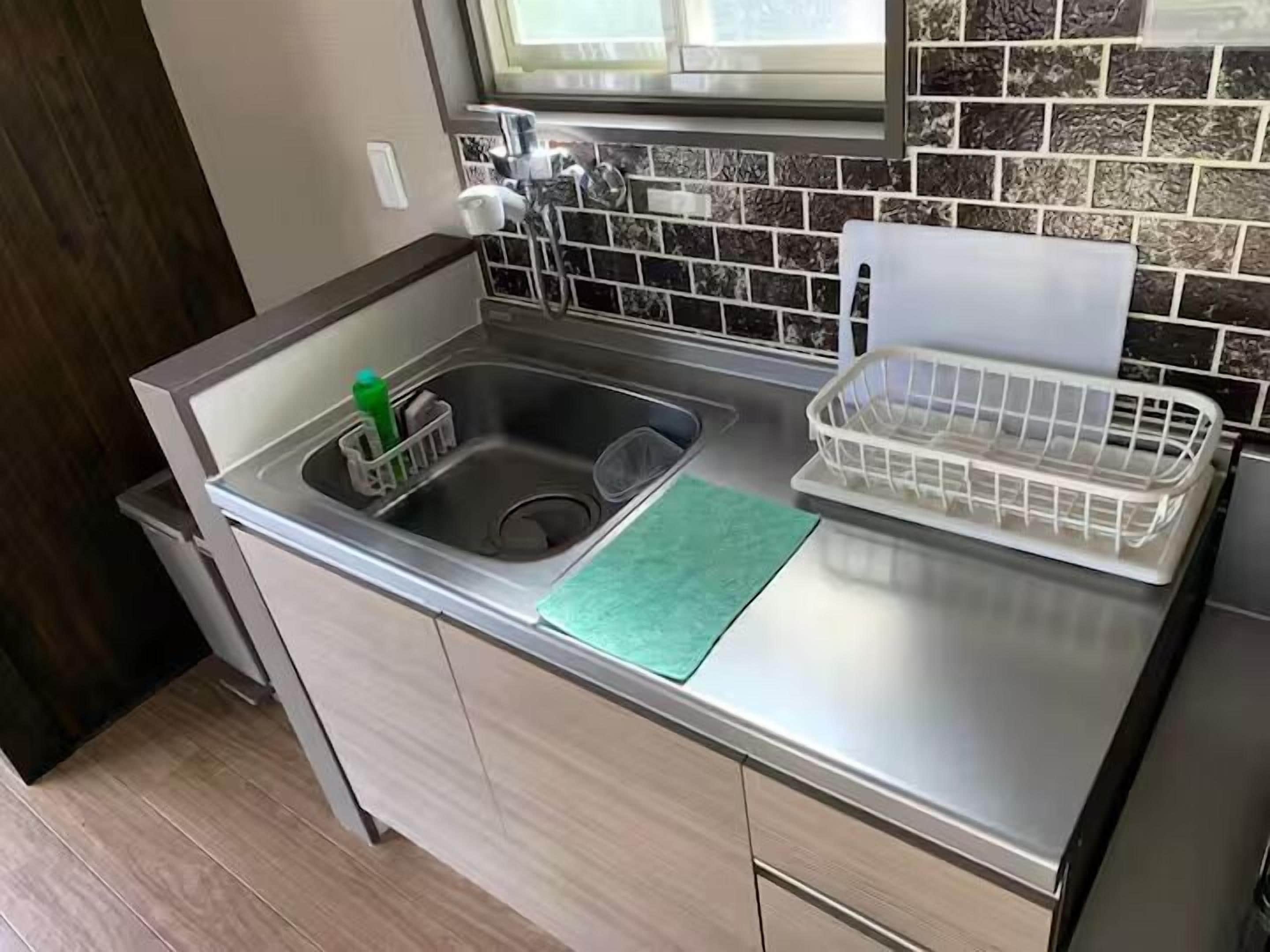 Standard Apartment | Private kitchen | Full-size fridge, microwave, stovetop, electric kettle