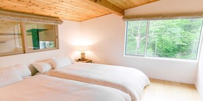 3 bedrooms, in-room safe, free WiFi, bed sheets - KARUIZAWA Funny hours (Karuizawa)