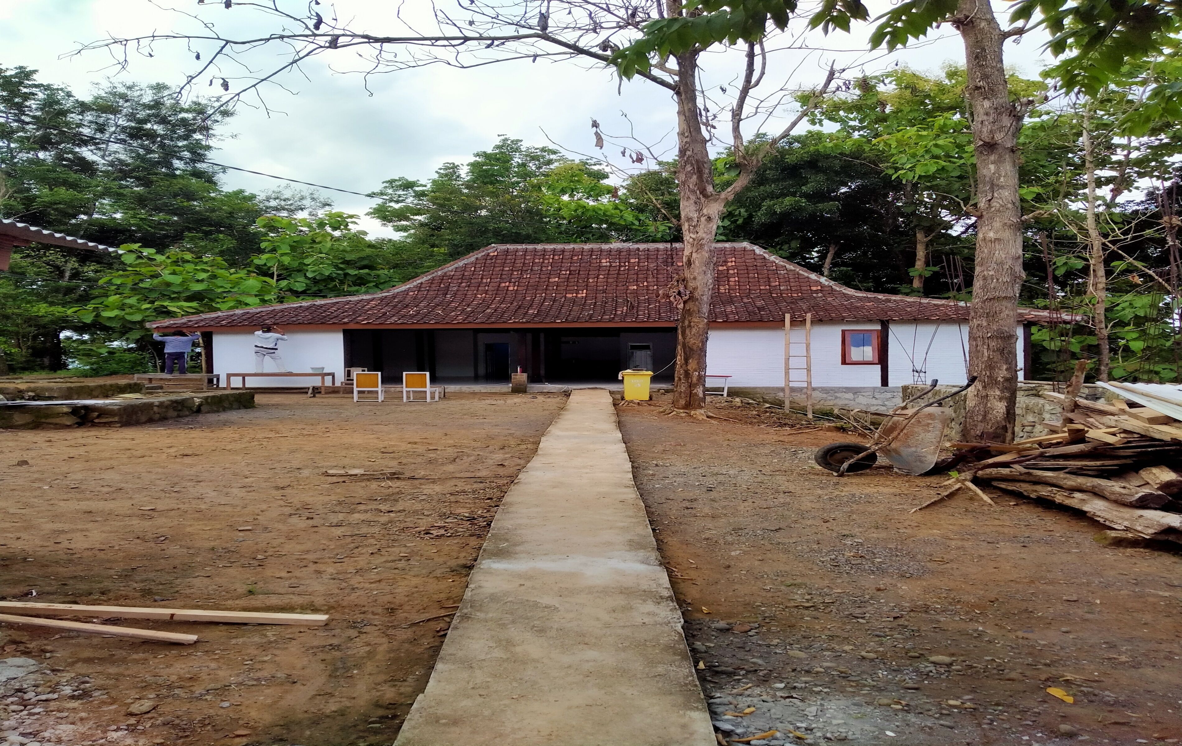 Voorkant van accommodatie