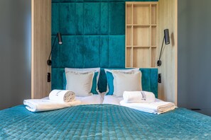 1 soverom, strykejern/-brett, wi-fi (inkludert) og sengetøy