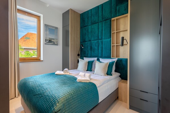 1 soverom, strykejern/-brett, wi-fi (inkludert) og sengetøy