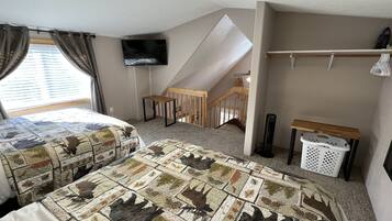 1 chambre, fer et planche Ă repasser, Wi-Fi gratuit, draps fournis