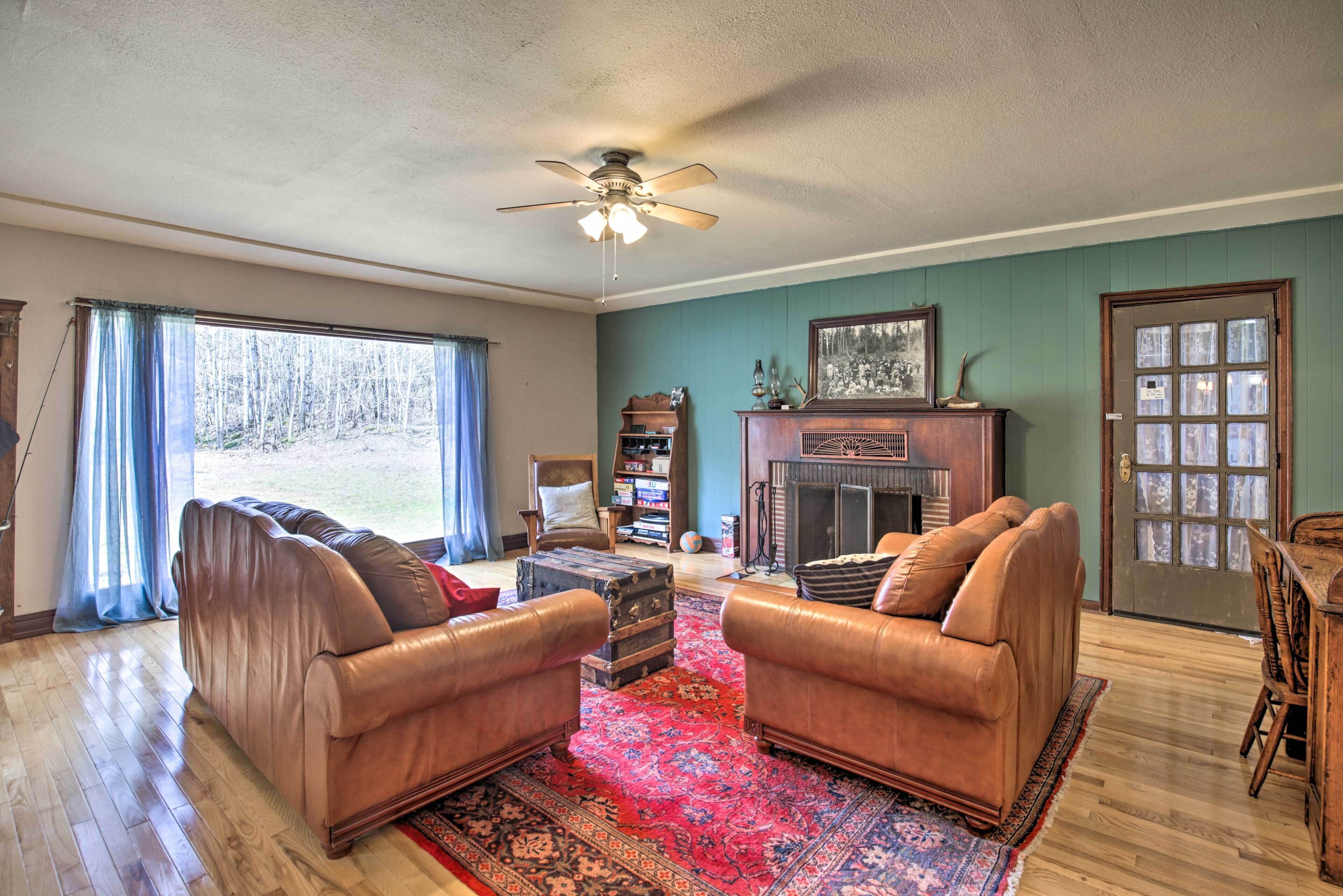 Remote Escape: Riverside Home w/ Scenic Views