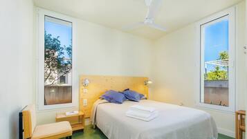 4 habitaciones, wifi gratis y ropa de cama