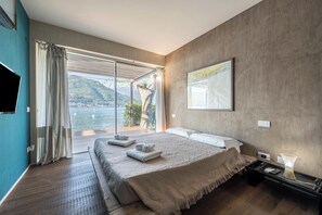 2 bedrooms, iron/ironing board, free WiFi, bed sheets - L'Affaccio sul Golfo (San Felice del Benaco)