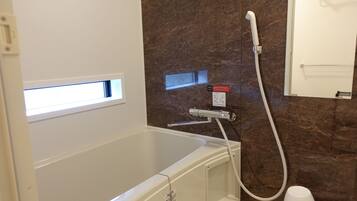 Deluxe Twin Room (check-in is not available after 11PM) | Bathroom | Combined shower/tub, free toiletries, hair dryer, electronic bidet