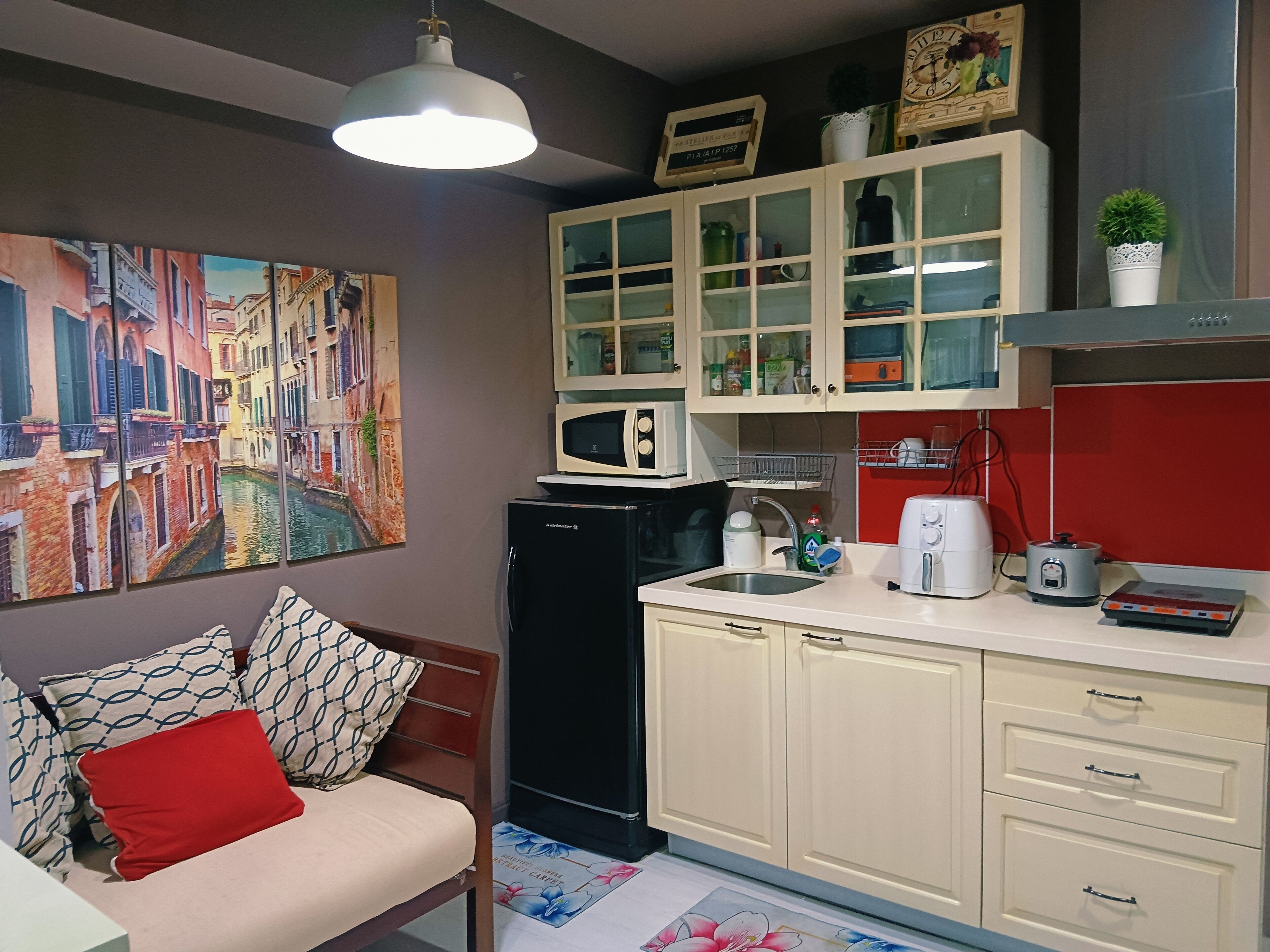 1Bedroom Fully Furnished Condo with Man-Made  Beach Concept