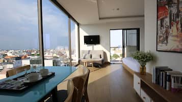 Phòng Deluxe | Truy cập Internet không dây miễn phí, bộ trải giường
