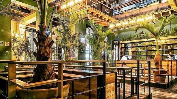 Breakfast area - Mexico Hostel (Mexico City)