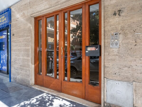 Fassade der Unterkunft