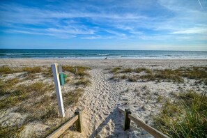 Beach nearby