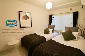 2 Schlafzimmer, Bügeleisen/Bügelbrett, kostenloses WLAN, Bettwäsche
