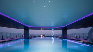Outdoor pool, open 6:00 AM to 8:00 PM, pool umbrellas, pool loungers