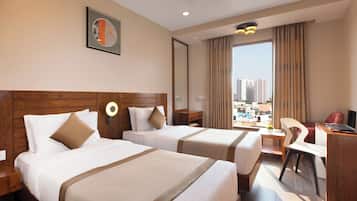 Premium Twin Room, Non Smoking, Private Bathroom | 1 bedroom, Egyptian cotton sheets, premium bedding, memory foam beds