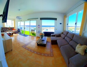 Smart TV, video games, table football, ping pong