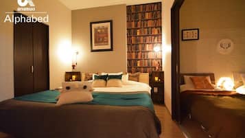 2 bedrooms, desk, free WiFi, bed sheets