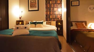 2 Schlafzimmer, Schreibtisch, kostenloses WLAN, Bettwäsche