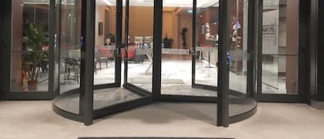 Voorkant van accommodatie