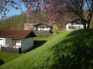 Exterior - Bungalow 23 for 4 to 6 persons in the vacation resort RHÖN RESIDENCE. (Dipperz)