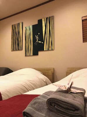 2 多间卧室、办公桌、熨斗/熨衣板、免费 WiFi