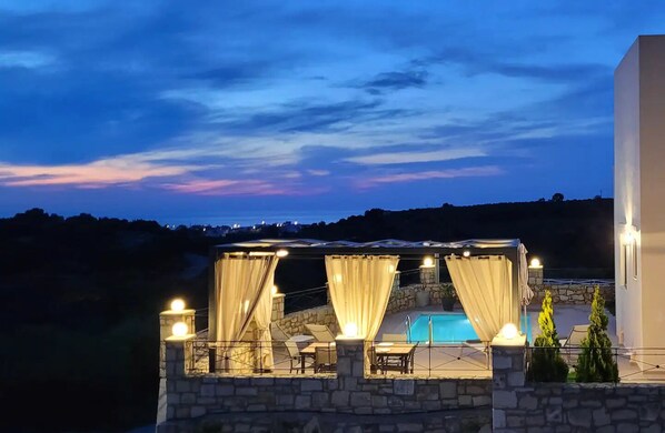 Alberca al aire libre 