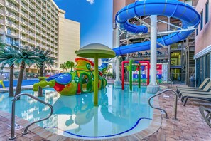 Indoor pool, a heated pool
