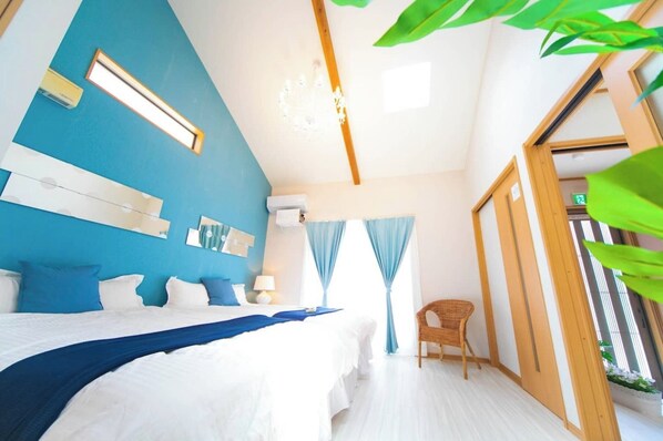 2 bedrooms, desk, iron/ironing board, free WiFi