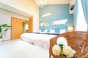 2 Schlafzimmer, Schreibtisch, Bügeleisen/Bügelbrett, kostenloses WLAN