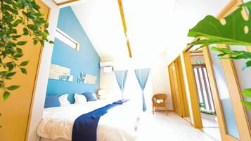 2 bedrooms, desk, iron/ironing board, free WiFi