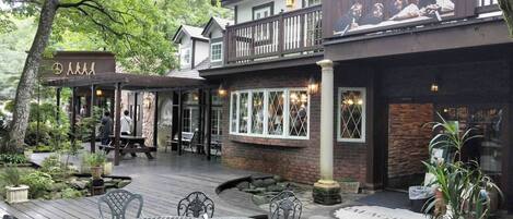 Udendørs spisemuligheder