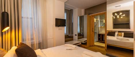 1 bedroom, in-room safe, blackout curtains, iron/ironing board