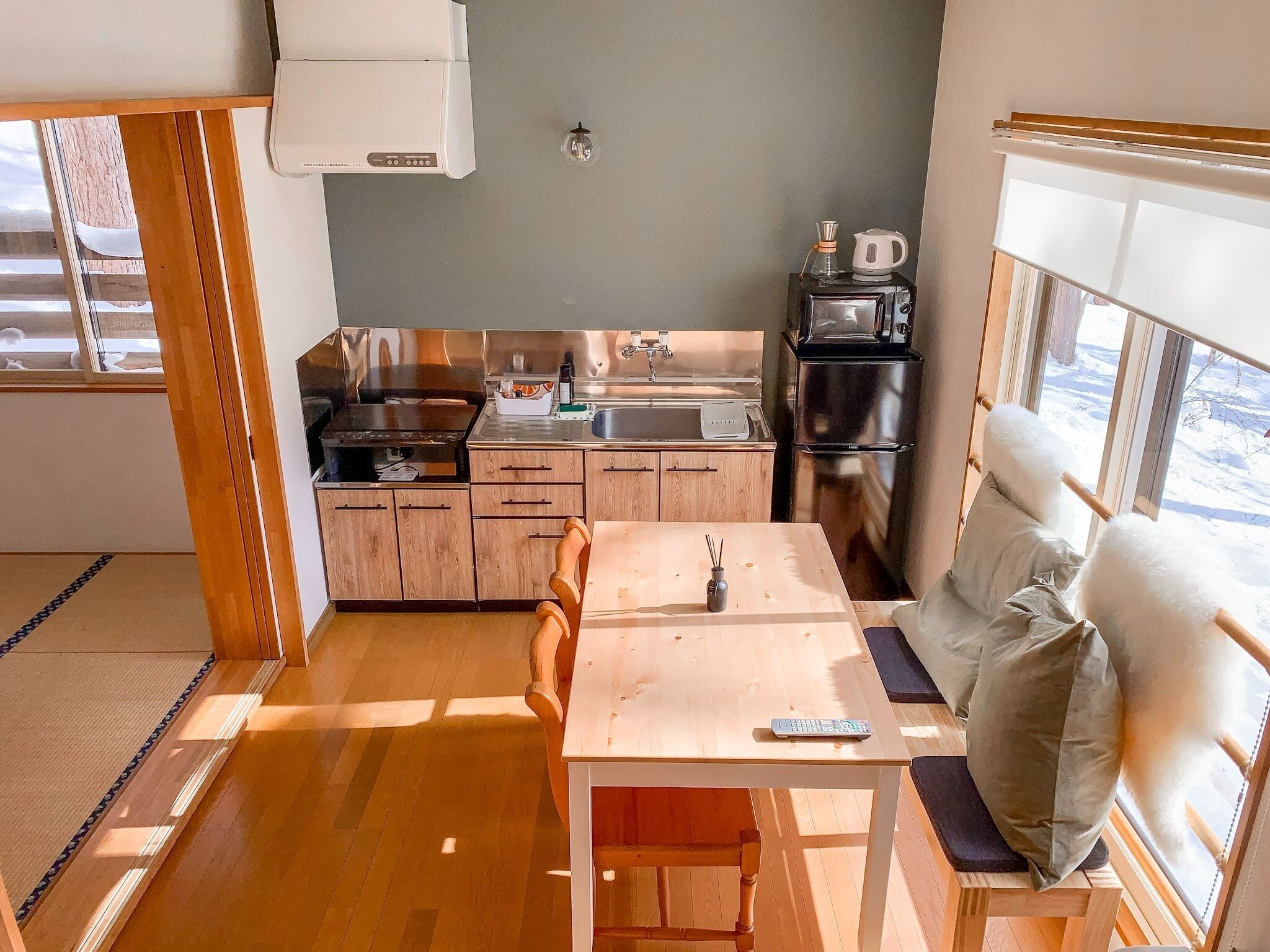Modern Mountain Apartment 102 \/ Kamiminochi-gun Nagano
