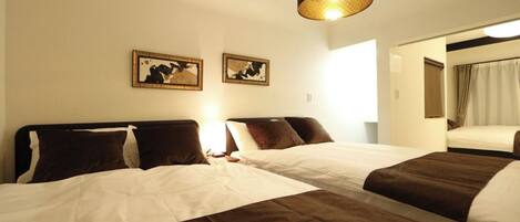 1 غرفة نوم ومكتب ومكواة/لوح كي وواي فاي مجانًا