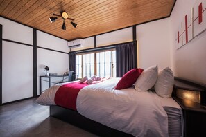 2 soveværelser, skrivebord, strygejern/strygebræt, gratis Wi-Fi