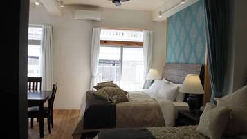 1 bedroom, desk, iron/ironing board, free WiFi