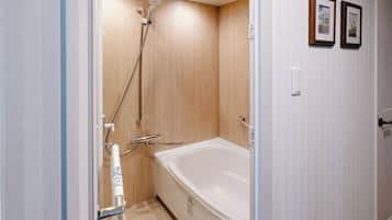 Hair dryer, towels