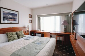 1 slaapkamer, een bureau, een strijkplank/strijkijzer, gratis wifi